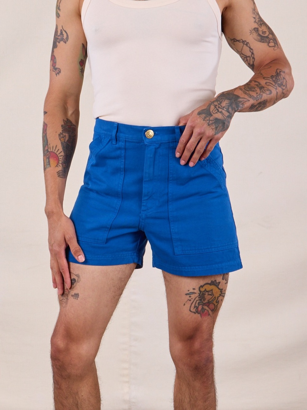 Big Bud Press Work Shorts in Royal Blue — size 1X